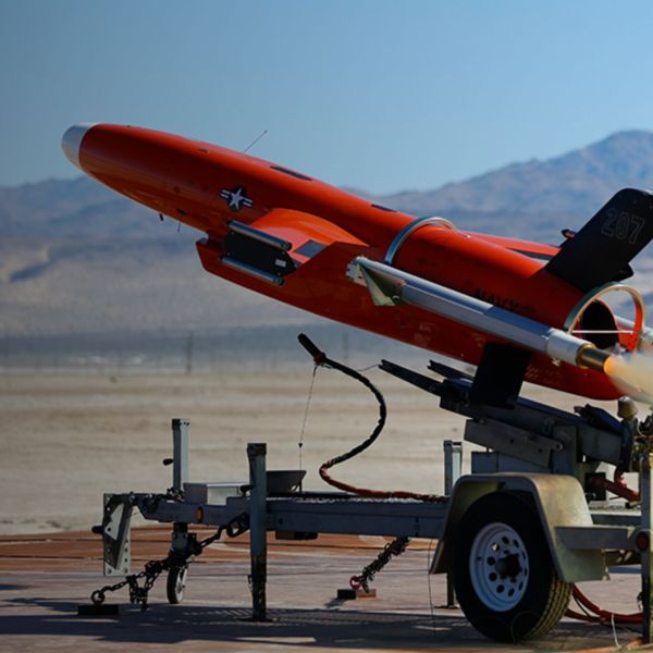 The BQM-177A can carry internal and external payloads, including Identification Friend or Foe IFF transponders passive and active radio frequency augmentation infrared augmentation through fixed flares or plume pods and electronic countermeasure packages.(Picture source: Kratos)
