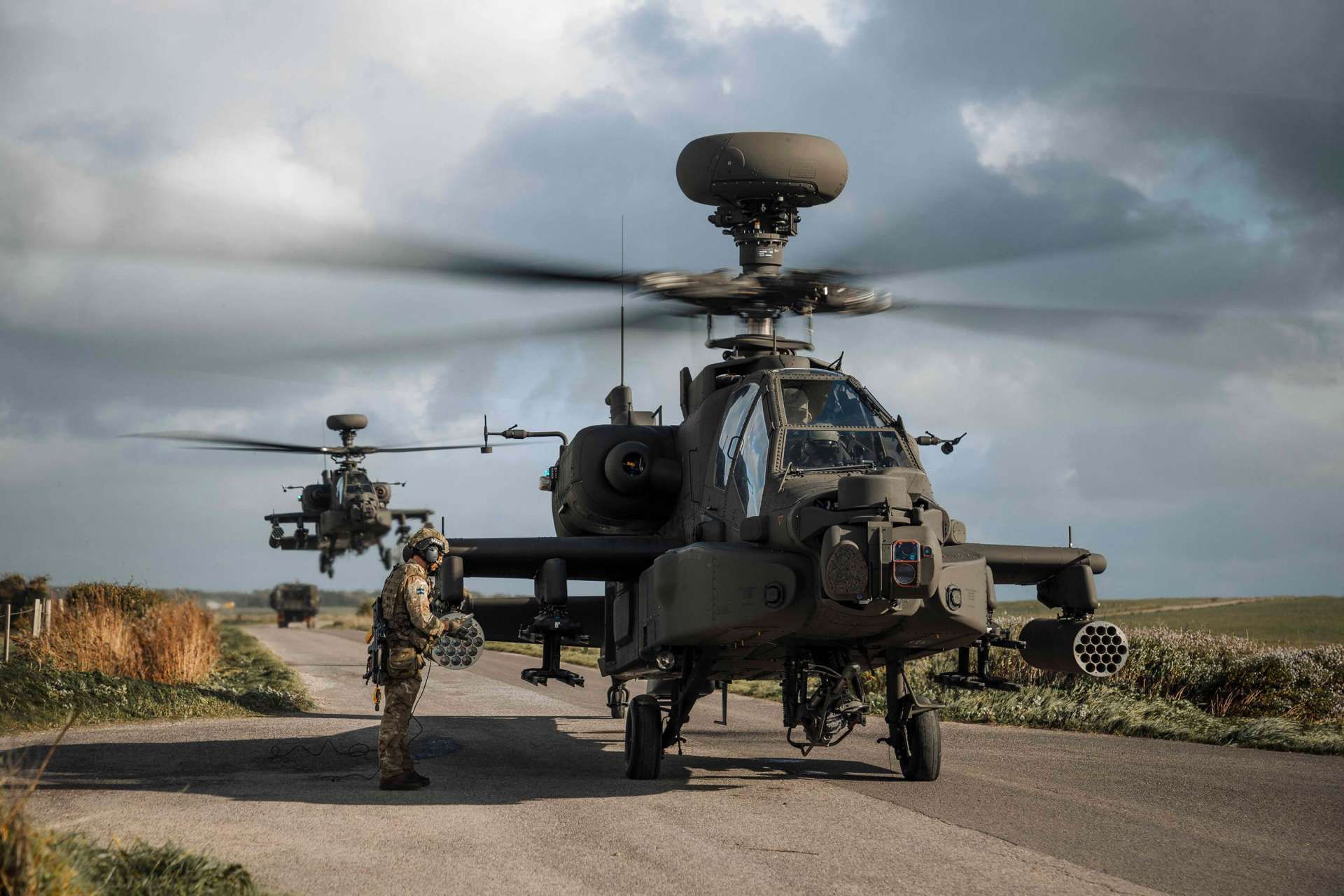 Leonardo UK has received a £27 million contract, potentially rising to £70 million, to supply critical consumable spares for UK Typhoon, Apache, Chinook, A400M Atlas and C-17 aircraft, strengthening fleet availability, sortie generation and operational readiness (Picture source: UK MoD).
