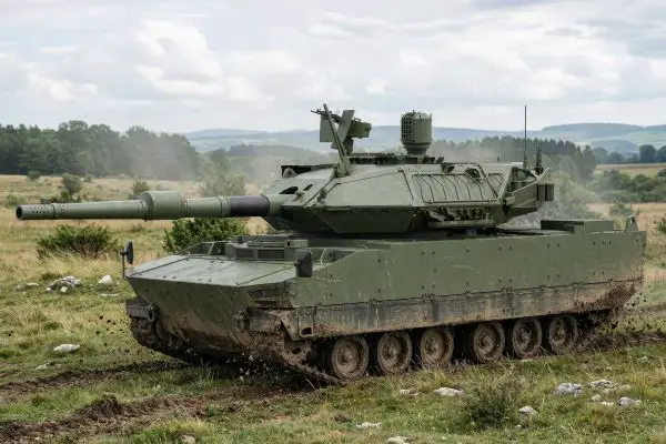 The CFL-120 Karpat is designed to deliver the firepower of a main battle tank in a lighter vehicle that is easier to transport, cheaper to operate, consumes less fuel, and can move more easily across weak bridges, narrow roads, soft terrain, and rail networks. (Picture source: FNSS)