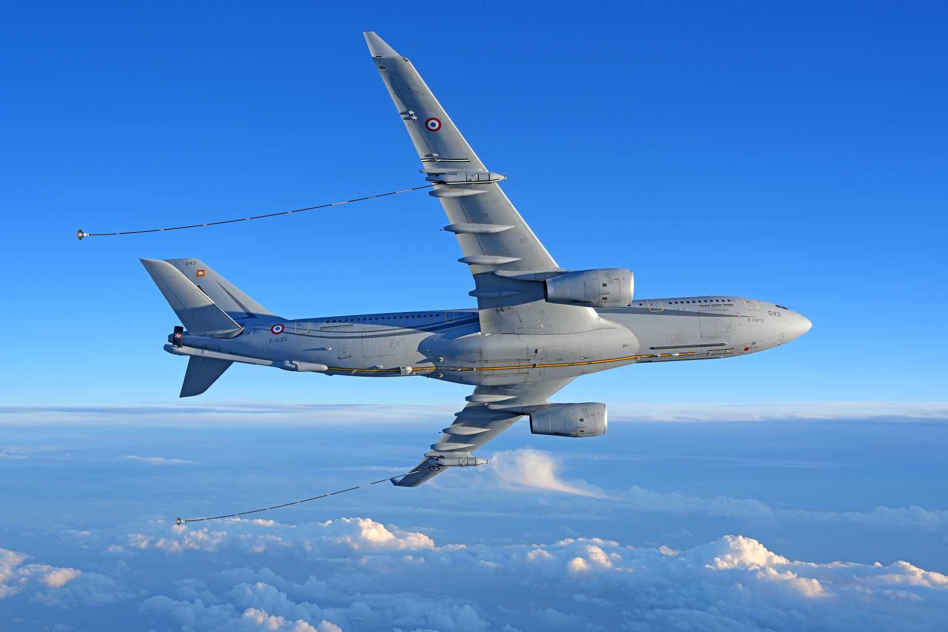 With the European SAFE mechanism, Poland could purchase up to four Airbus A330 Multi-Role Tanker Transport (MRTT) to refuel its fleet of F-16, F-35, and FA-50PL fighter jets, increasing the reach of the Polish Air Force. (Picture source: Airbus Defence and Space)