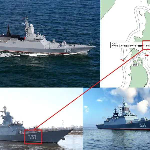 The reported Russian warship transit through the Tsugaru Strait and subsequent anti-submarine drills near the Kuril Islands underscore sustained naval activity along strategically sensitive sea lanes north of Japan (Picture Source: Russian Navy / Tass /  Amur Shipyard / Japanese Ministry of Defense)