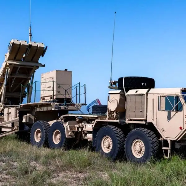 Patriot long-range SAM uses AN/MPQ-65 radar and PAC-3 MSE to defeat ballistic and cruise missiles, integrating into NATO layered air defense (Picture source: U.S. DoW).