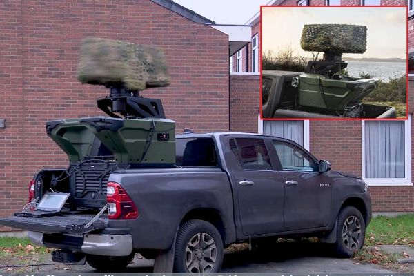 The Saab Giraffe 1X mobile radar gives Belgium a fast, flexible way to spot and track small low-flying drones, closing a critical surveillance gap exposed by recent unexplained airspace incursions (Picture Source: RTBF / SAAB)