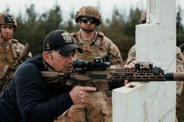 The U.S. Army’s M7 is a suppressed 6.8x51mm next-generation rifle built to boost squad lethality, delivering greater range and barrier defeat than the M4 while pairing with the XM157 fire-control optic to speed target detection, ranging, and first-round hits in close combat (Picture source: U.S. Army).