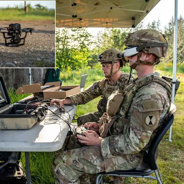 Soldiers from the U.S. Army’s 1st Battalion, 23rd Infantry Regiment, assigned to the 7th Infantry Division’s Multi-Domain Command–Pacific, operate the Neros Archer FPV drone during a live-fire exercise at Joint Base Lewis-McChord, Washington, marking the unit’s first platoon-level FPV drone validation. (Picture source: U.S. Army Pacific/USARPAC)