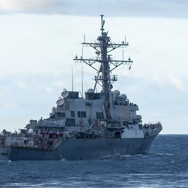 U.S. Navy USS Gonzalez (DDG 66), an Arleigh Burke-class guided-missile destroyer, departs Naval Station Norfolk on March 16, 2026, to begin a scheduled deployment supporting U.S. 2nd Fleet operations, reinforcing multi-domain maritime combat capabilities across the Atlantic.